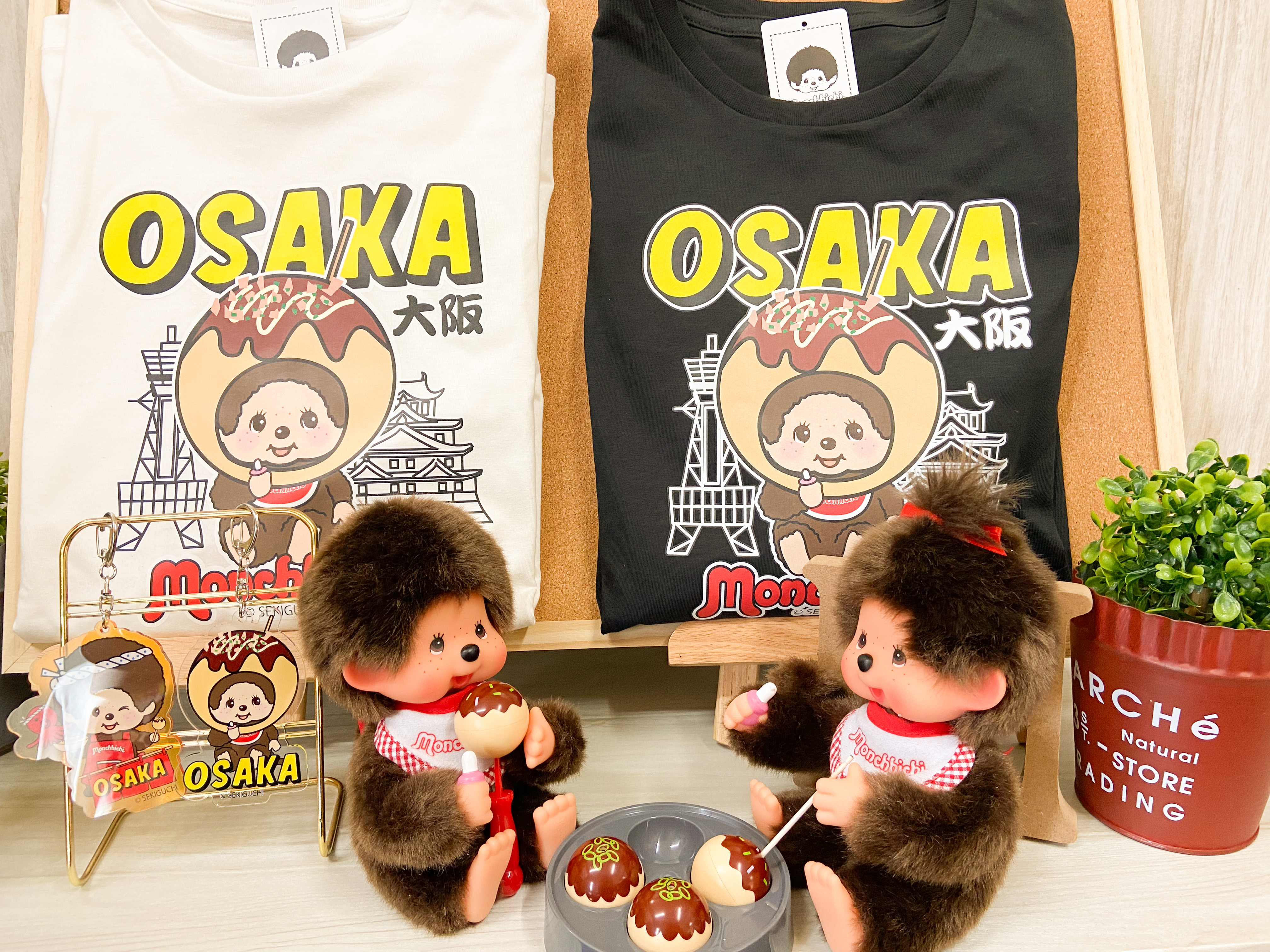 大阪モンチッチシリーズシリーズ アクキー・Tシャツ（有限会社