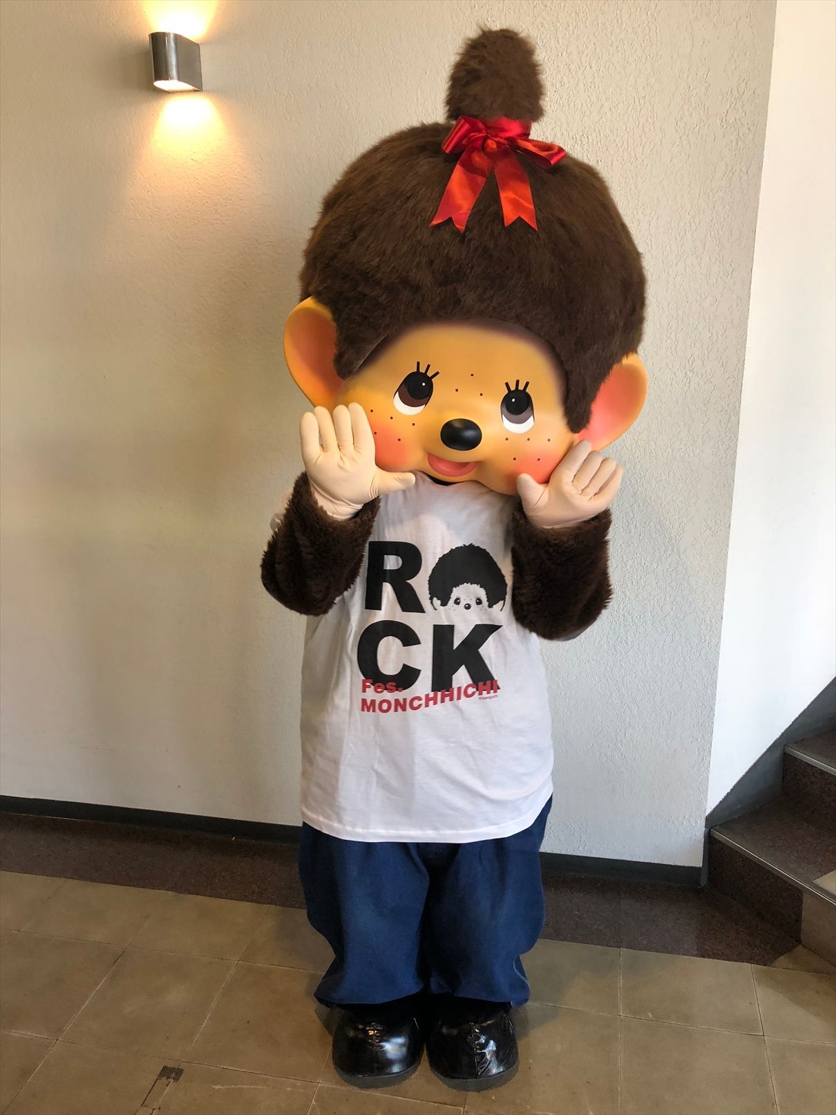 11/3(土) ・4（日） モンチッチちゃんがインキューブ草津店に遊びにき