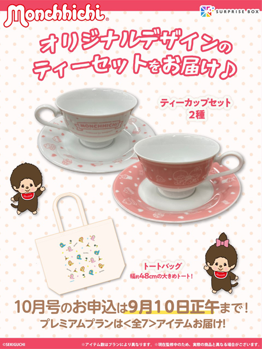 【特別セール品】 モンチッチ「サプライズボックス」10月号アイテムの一部を大公開 その他