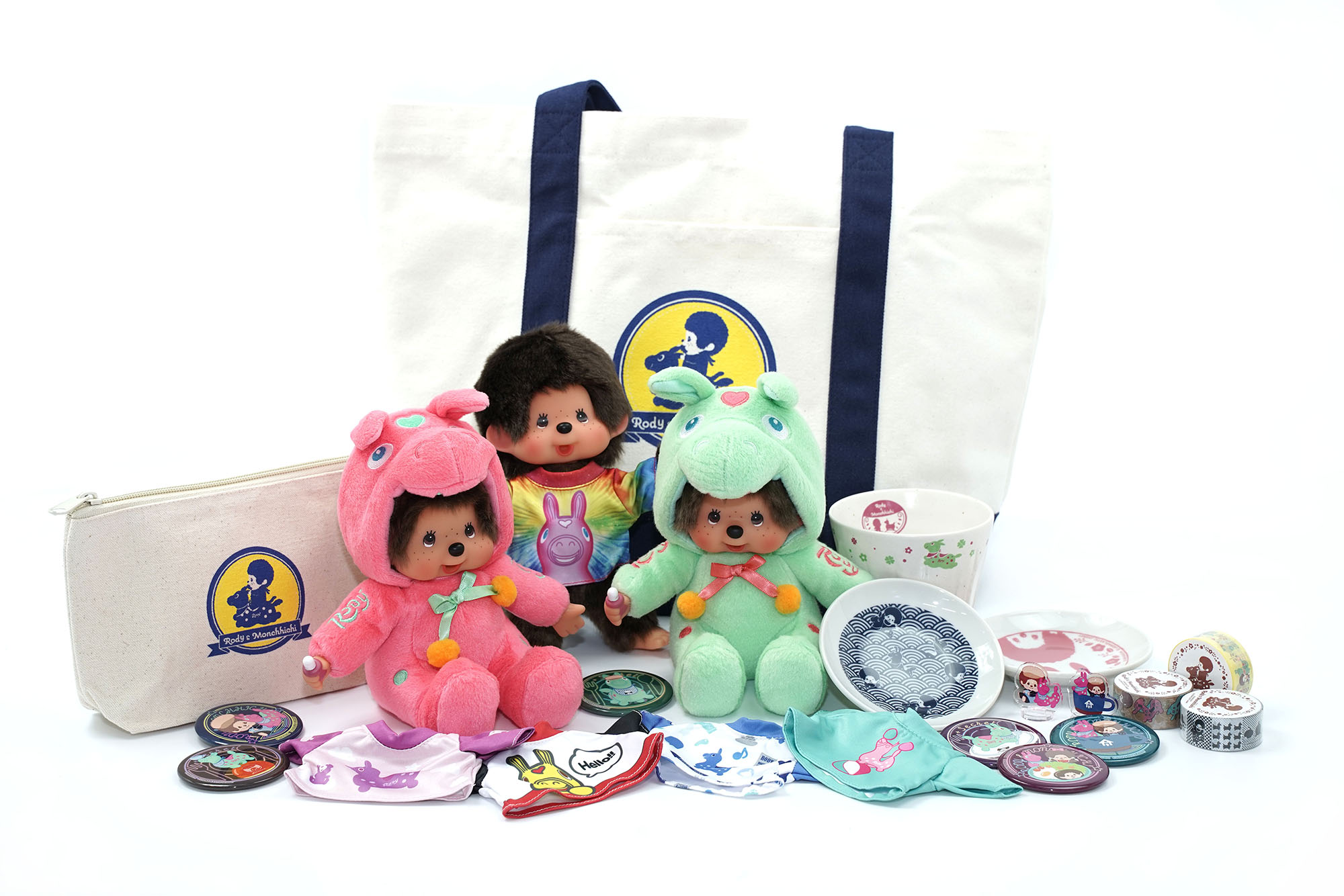 かわいいコラボが実現！！「RODY×モンチッチ」 コラボアイテムが