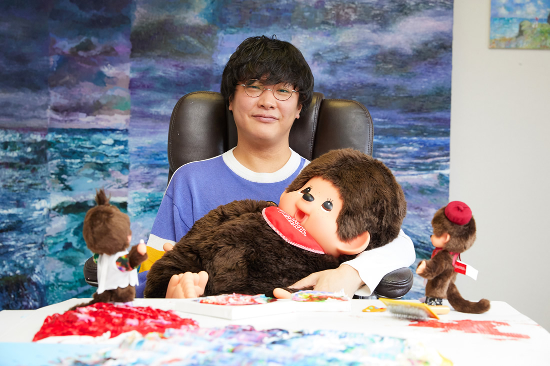 杉田陽平×モンチッチコラボ商品「アートなモンチッチ」予約発売の 