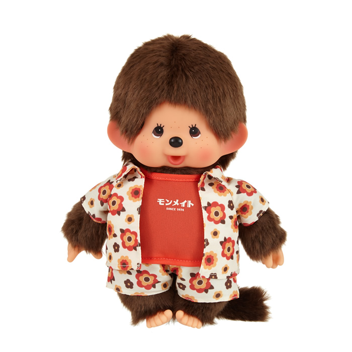 ファッション レトロなオレンジのお花柄♪ モンメイトシリーズ発売のお知らせ ぬいぐるみ