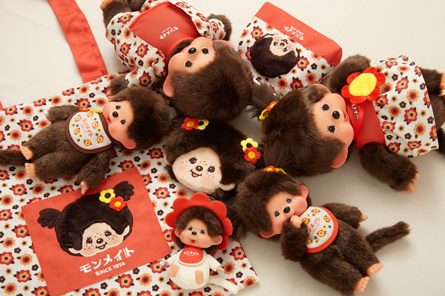 レトロなオレンジのお花柄♪ モンメイトシリーズ発売のお知らせ  