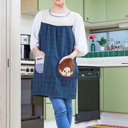 モンチッチのポケットがかわいいエプロンをご紹介♪ | モンチッチ