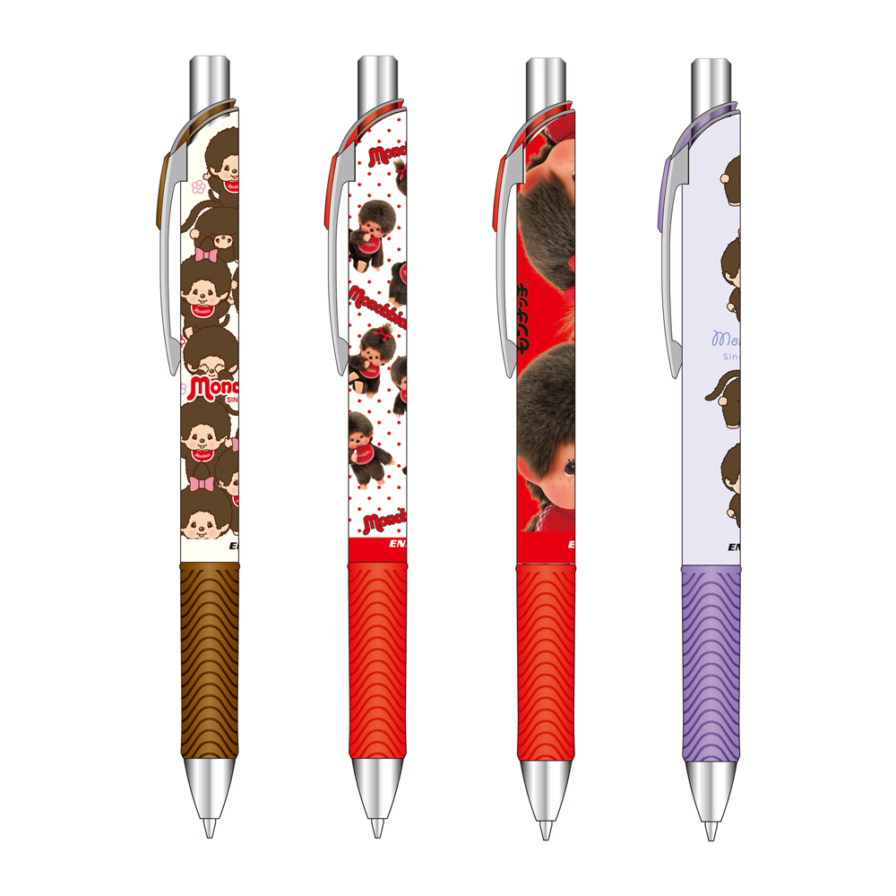 毎日使えるモンチッチアイテム♪エナージェルボールペン | モンチッチ