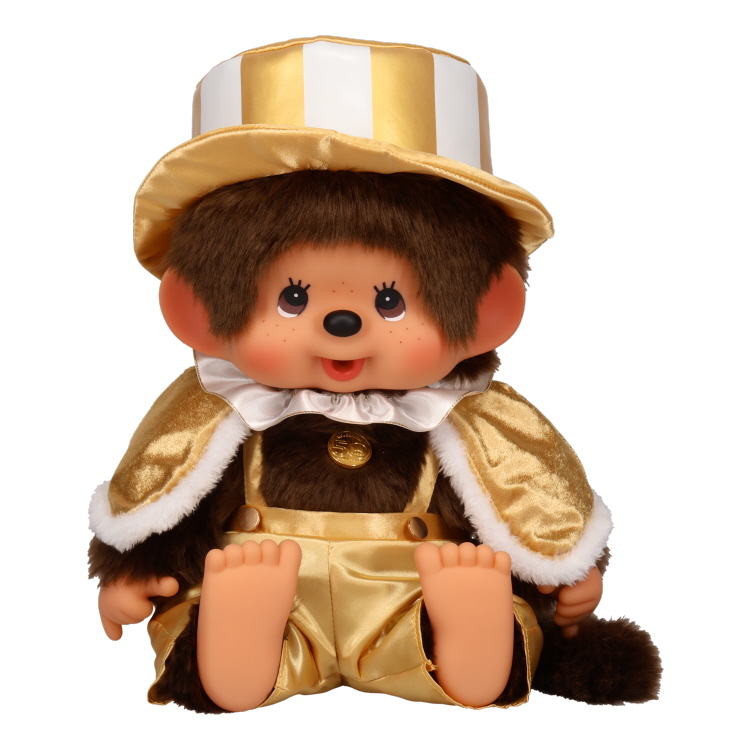 モンチッチ展限定 50周年 アニバーサリー　 ゴールド モンチッチ ベビチッチ モンチッチ展限定 50周年 アニバーサリー ゴールド モンチッチ