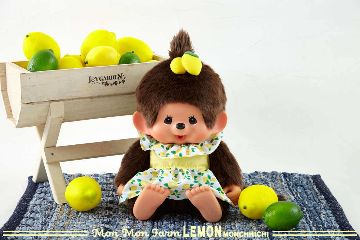 Mon Mon Farm LEMON 商品写真4 【オフィシャルショップ限定】 Mon Mon Farm レモン モンチッチ やわらかL 女の子