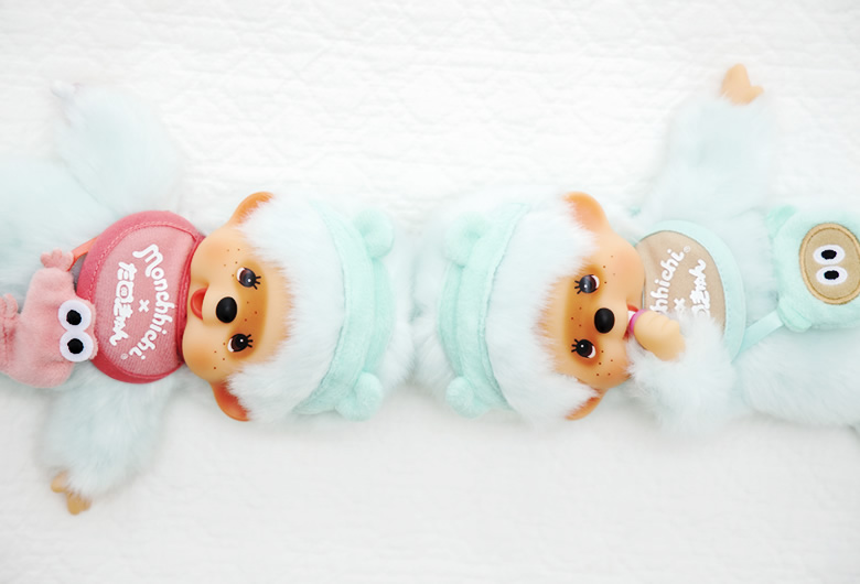 たぬきゅん×モンチッチ　コラボ　ぬいぐるみ 未開封 たぬきゅん×モンチッチ Sサイズ|【ぬいぐるみのセキグチ